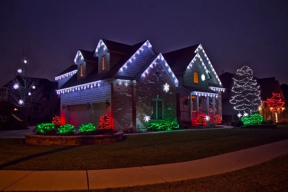house decorated christmas lights in georgia