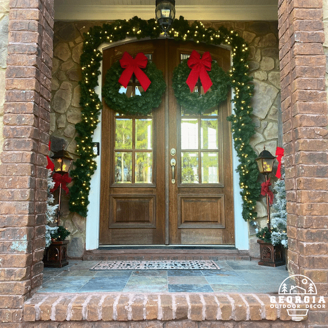 Front Door Entrance Holiday